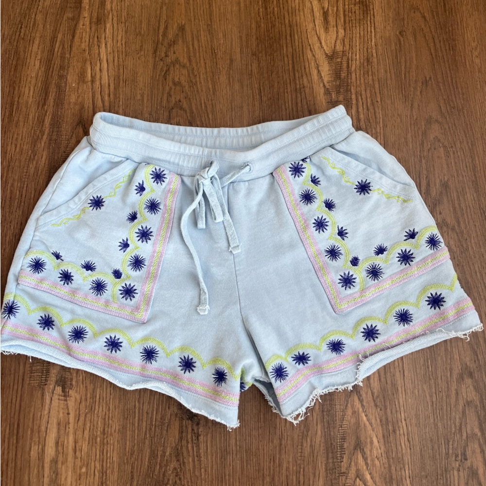 Blue Anthropologie Sweat Shorts